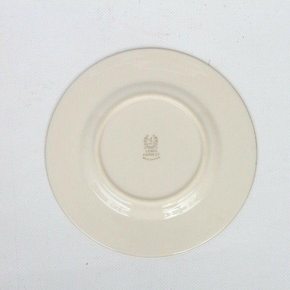 Vintage Harvest by Lenox Golden Wheat Pattern Bread and Butter Plate 6 1/4" USA - Picture 3 of 5